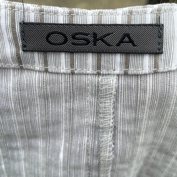 OSKA stripped side tie Jacket - Picture 3 of 5